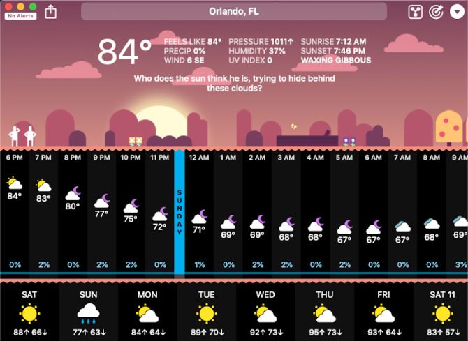 best weather app for mac