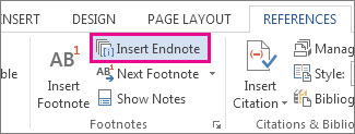 word mac 2011 change format for all endnotes